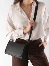 Longchamp Le foulonn� Sacs port� travers Noir-vue-porte