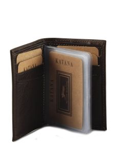 Card Holder Leather Katana White basile 853038-vue-porte