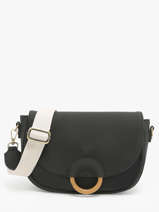 Shoulder Bag M Crocus Woomen Black crocus WCRO04
