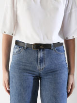 Ceinture Lauren ralph lauren Noir elmswood 12968763-vue-porte