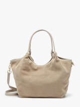 Shoulder Bag Velvet Caviar Leather Milano Beige velvet caviar VC241111