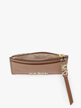 Porte-monnaie Empire Cuir Michael kors Marron empire H3G8ED1L-vue-porte