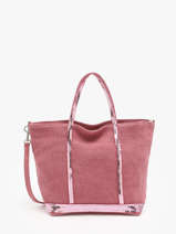 Small Cabas Linnen And Sequins Vanessa bruno Pink cabas lin 31V40435