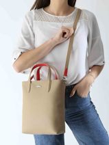 Crossbody Bag Anna Lacoste Beige anna NF4929AA-vue-porte