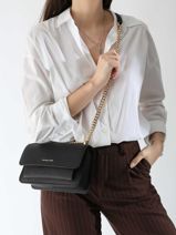 Sac Bandoulire Claire Michael kors Noir claire T4GC7L3T-vue-porte