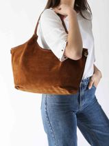 Shoulder Bag Velvet Caviar Leather Milano Red velvet caviar VC241110-vue-porte