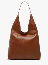 Shoulder Bag Cow Leather Basilic pepper Brown cow BCOW2L