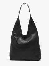 Shoulder Bag Cow Leather Basilic pepper Black cow BCOW2M