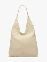 Sac Port� �paule Cow Cuir Basilic pepper Beige cow BCOW2M