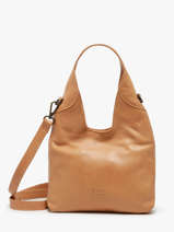 Sac Bandouli�re Cow Cuir Basilic pepper Marron cow BCOW2S