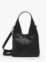 Shoulder Bag Cow Leather Basilic pepper Black cow BCOW2S