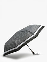 Parapluie Double L Mini Automatique Lancel Noir parapluie L240-vue-porte