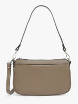 Sac Bandouli�re Confort Cuir Hexagona Beige confort 462348