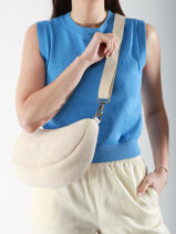 Sac Bandouli�re Alysse Woomen Beige alysse WALY01-vue-porte