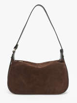 Sac Port paule Et Bandoulire Velvet Caviar Cuir Milano Marron velvet caviar VC24113