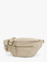 Belt Bag Leather Milano Beige velvet VE24119