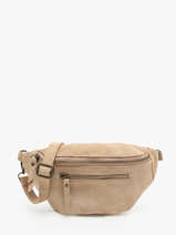 Sac Banane Milano Beige velvet VE24119
