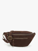Belt Bag Milano Brown velvet VE24119