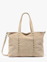 Sac Port paule Velvet Milano Beige velvet VE24113