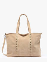 Shoulder Bag Velvet Milano Beige velvet VE24113