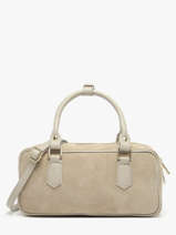 Satchel Velvet Caviar Leather Milano Beige velvet caviar VC24112