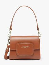 Sac Bandoulire Paris Pad Cuir Lancaster Marron paris pad 59