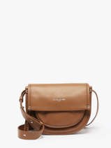 Sac Bandoulire Soft Selma Cuir Lancaster Marron soft selma 1