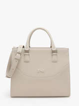 Satchel Event Leather Nathan baume Beige event 8