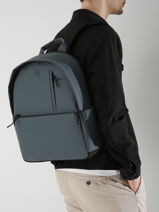 2-compartment Impulsion Backpack With 15" Laptop Sleeve Etrier Gray impulsion EIMP8282-vue-porte