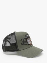 Cap Von dutch Green accessoires CAS1BULL-vue-porte