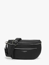 Sac Banane Flora & co Noir grained F8546