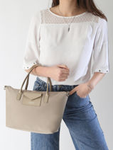 Satchel Smart Kba Nylon Lancaster Gray smart kba 36-vue-porte