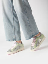 Sneakers Duck In Leather Semerdjian Multicolor women DUCKB723-vue-porte