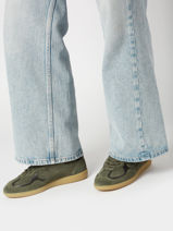 Sneakers Tb.490 Rife Dusty Olive In Leather Alohas women 10047102-vue-porte