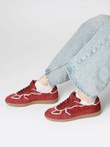 Sneakers Tb.490 En Cuir Alohas Rouge accessoires 10082303-vue-porte