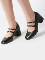 Pumps In Leather Tamaris Black women 44-vue-porte