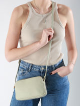 Sac Bandouli�re Alpes David jones Vert alpes CM7335-vue-porte