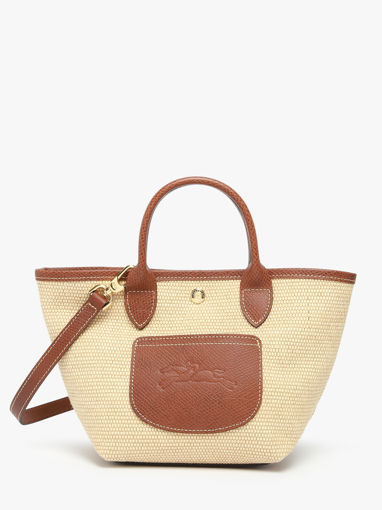 Longchamp New le panier pliage Sacs port� travers Marron