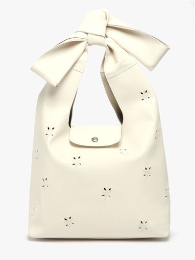 Longchamp Le pliage broderie anglaise Hobo bag Brown