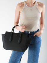 Sac  Main Daily City Lacoste Rouge daily city NF4923DZ-vue-porte