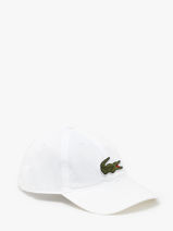 Casquette Lacoste Blanc accessoires RK318600-vue-porte