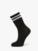 Chaussettes Pieces Noir socks women 17109883