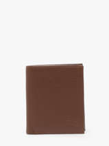 Wallet Caviar Leather Crinkles Brown caviar 14178
