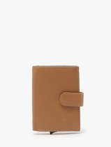 Portefeuille Cuir Crinkles Multicolore caviar 14600