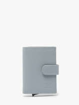 Wallet Leather Crinkles Blue caviar 14600