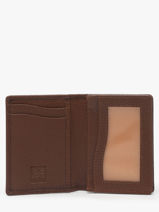 Portefeuille Caviar Cuir Crinkles Marron caviar 14255-vue-porte