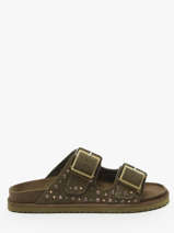 Slippers Fusbett Colors of california Green women HCBIOW05