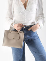 Longchamp Cabas longchamp Handbag Multicolor-vue-porte