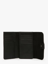 Wallet Leather Biba Black wallet VET1L-vue-porte