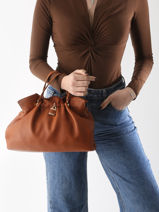 Sac Bandouli�re Lock Torrow Marron lock TLOC01-vue-porte
